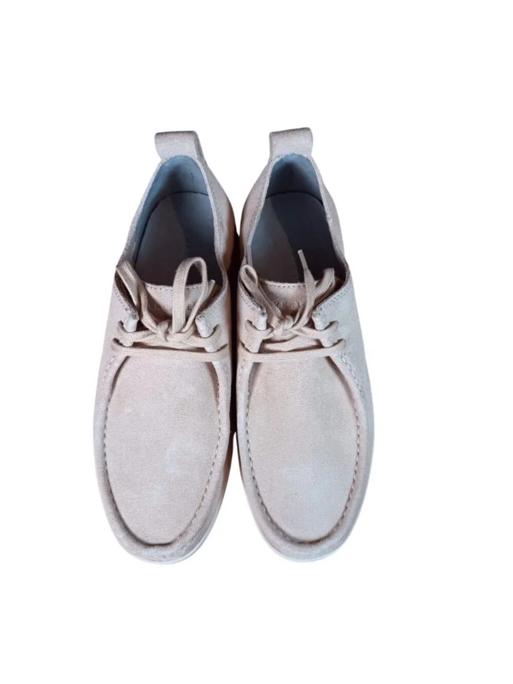Everlane The Desert Shoe Men's Beige Suede Chukka Size 8.5 NEW in Box
